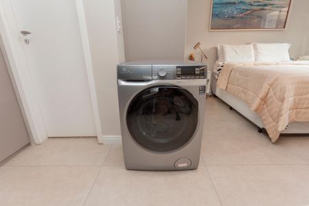 Apartamento à venda com 40m², 1 quarto e 1 vagaDetalhe da area de serviço