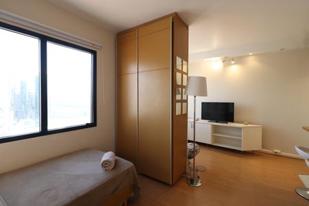 Studio à venda com 30m², 1 quarto e 1 vagaStudio