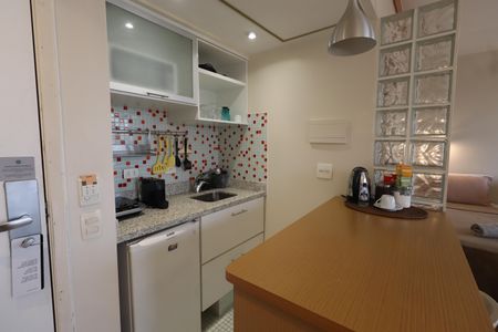 Studio à venda com 30m², 1 quarto e 1 vagaCozinha