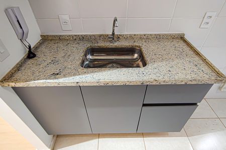 Apartamento à venda com 45m², 2 quartos e 1 vagaCozinha e Área de Serviço