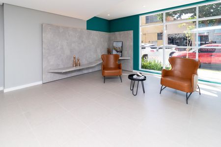 Apartamento à venda com 28m², 1 quarto e sem vaga Apartamento à venda com 28m², 1 quarto e sem vagaÁrea comum - Hall de Entrada
