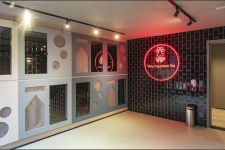 Studio à venda com 23m², 1 quarto e sem vaga Studio à venda com 23m², 1 quarto e sem vagaÁrea comum - Espaço Pet