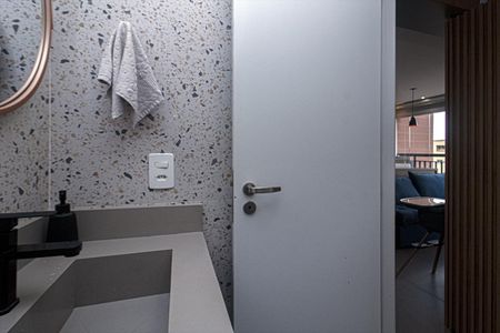 Apartamento à venda com 54m², 2 quartos e 1 vaga Apartamento à venda com 54m², 2 quartos e 1 vagaBanheiro Social