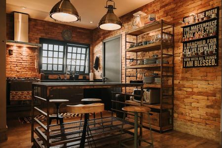 Casa de condomínio à venda com 200m², 3 quartos e 2 vagasDetalhe cozinha