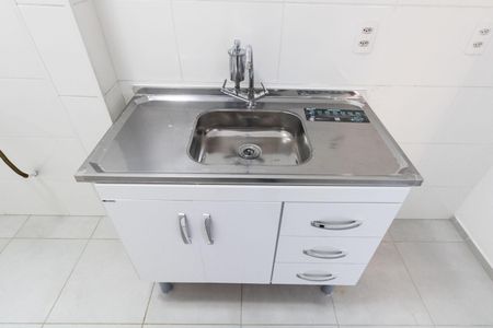 Apartamento para alugar com 41m², 2 quartos e 1 vagaCozinha e Área de Serviço