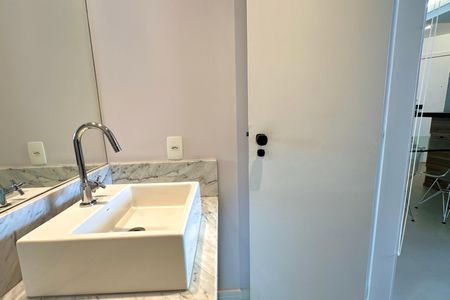 Apartamento à venda com 76m², 1 quarto e 1 vagaLavabo