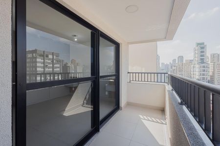 Studio para alugar com 32m², 1 quarto e sem vagaVaranda