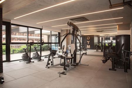 Apartamento à venda com 147m², 4 quartos e 2 vagasÁrea comum - Academia