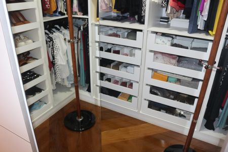 Apartamento à venda com 325m², 4 quartos e 4 vagasCloset da suíte 1