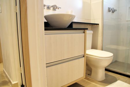 Studio à venda com 38m², 1 quarto e 1 vagaBanheiro Social