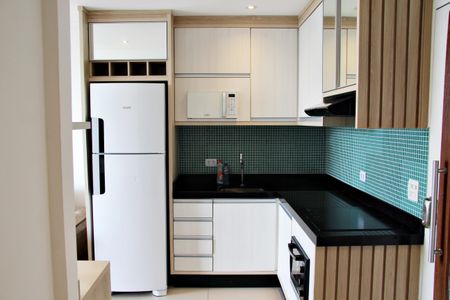 Studio à venda com 38m², 1 quarto e 1 vagaSala/Cozinha