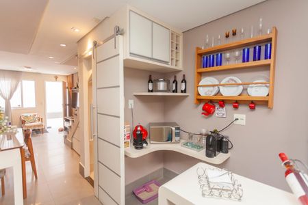 Casa à venda com 65m², 1 quarto e 2 vagasCozinha