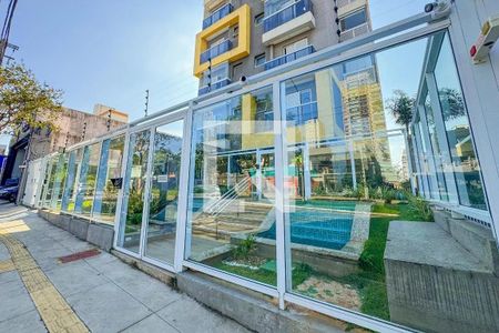 Studio para alugar com 37m², 1 quarto e 1 vaga Studio para alugar com 37m², 1 quarto e 1 vagaFachada