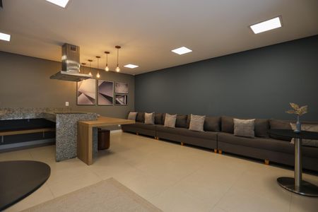 Apartamento à venda com 38m², 2 quartos e 1 vaga Apartamento à venda com 38m², 2 quartos e 1 vagaÁrea comum - Espaço gourmet