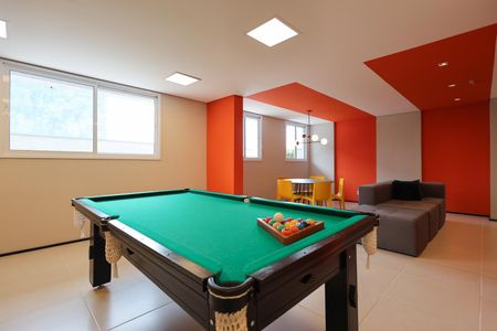 Apartamento à venda com 38m², 2 quartos e 1 vaga Apartamento à venda com 38m², 2 quartos e 1 vagaÁrea comum - Salão de jogos