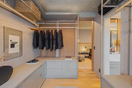 Apartamento à venda com 185m², 2 quartos e 2 vagasCloset da suíte 2