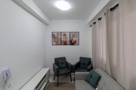 Sala/Cozinha de apartamento à venda com 2 quartos, 34m² em Vila Ré, São Paulo