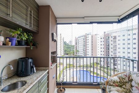 Apartamento à venda com 75m², 3 quartos e 1 vagaVaranda gourmet