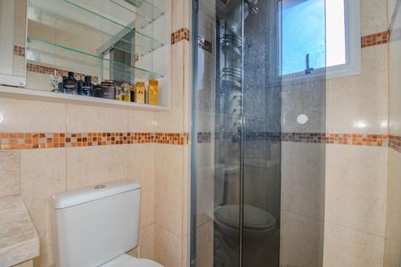 Apartamento à venda com 57m², 2 quartos e 1 vaga Apartamento à venda com 57m², 2 quartos e 1 vagaBanheiro da Suíte