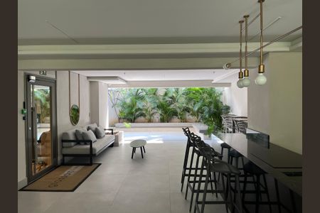 Studio à venda com 26m², 1 quarto e sem vaga Studio à venda com 26m², 1 quarto e sem vagaÁrea comum - Salão de festas
