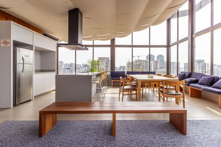 Apartamento à venda com 66m², 1 quarto e 1 vagaÁrea comum - Salão de festas