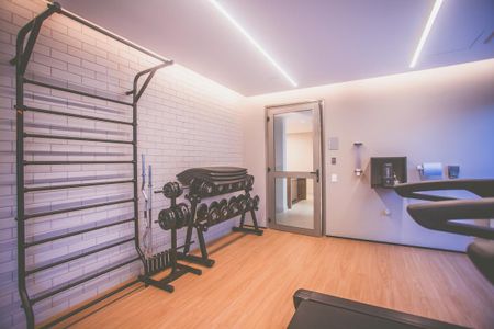 Studio à venda com 25m², 1 quarto e sem vaga Studio à venda com 25m², 1 quarto e sem vagaÁrea comum - Academia