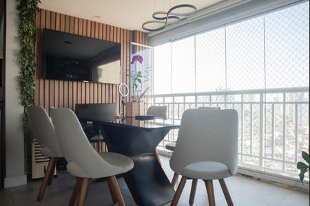 Apartamento à venda com 63m², 2 quartos e 2 vagasVaranda gourmet