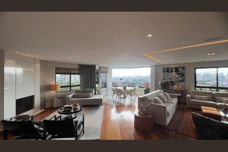 Apartamento à venda com 280m², 4 quartos e 4 vagas Apartamento à venda com 280m², 4 quartos e 4 vagasSala
