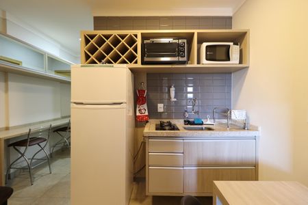 Apartamento para alugar com 35m², 1 quarto e 1 vagaSala/Quarto/Cozinha