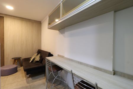 Apartamento para alugar com 35m², 1 quarto e 1 vagaSala/Quarto/Cozinha