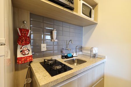 Apartamento para alugar com 35m², 1 quarto e 1 vagaSala/Quarto/Cozinha