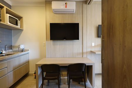 Apartamento para alugar com 35m², 1 quarto e 1 vagaSala/Quarto/Cozinha