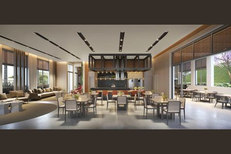 Casa de condomínio à venda com 415m², 4 quartos e 4 vagasÁrea comum - Salão de festas