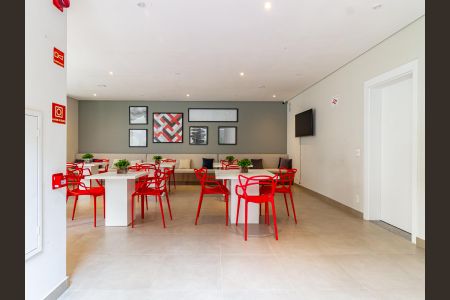 Apartamento à venda com 37m², 2 quartos e sem vagaÁrea comum - Salão de festas