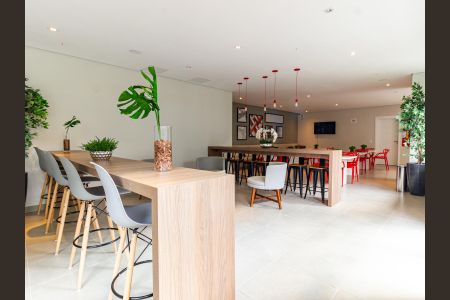 Apartamento à venda com 37m², 2 quartos e sem vagaÁrea comum - Salão de festas