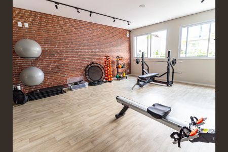 Apartamento à venda com 37m², 2 quartos e sem vagaÁrea comum - Academia