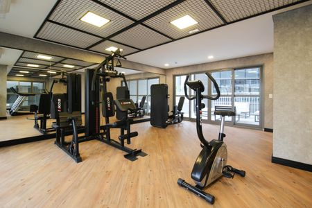 Apartamento à venda com 27m², 1 quarto e sem vaga Apartamento à venda com 27m², 1 quarto e sem vagaÁrea comum - Academia