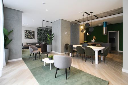 Apartamento à venda com 27m², 1 quarto e sem vaga Apartamento à venda com 27m², 1 quarto e sem vagaÁrea comum - Salão de festas