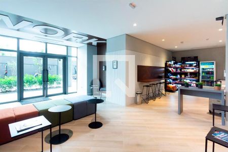 Apartamento à venda com 27m², 1 quarto e sem vaga Apartamento à venda com 27m², 1 quarto e sem vagaÁrea comum - Coworking e Mercado