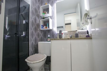 Apartamento à venda com 56m², 2 quartos e 1 vagaBanheiro Social