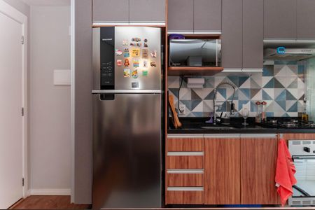 Apartamento à venda com 42m², 2 quartos e sem vaga Apartamento à venda com 42m², 2 quartos e sem vagaCozinha Americana