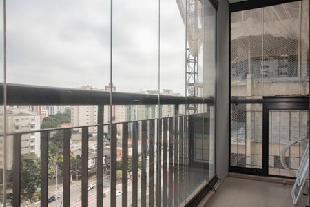 Studio à venda com 36m², 1 quarto e 1 vagaVaranda