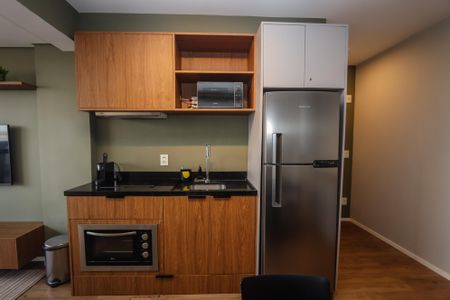 Studio para alugar com 39m², 1 quarto e 1 vaga Studio para alugar com 39m², 1 quarto e 1 vagaCozinha