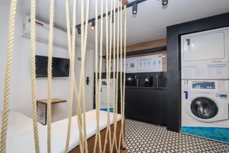 Studio para alugar com 39m², 1 quarto e 1 vaga Studio para alugar com 39m², 1 quarto e 1 vagaArea Comum - Lavanderia