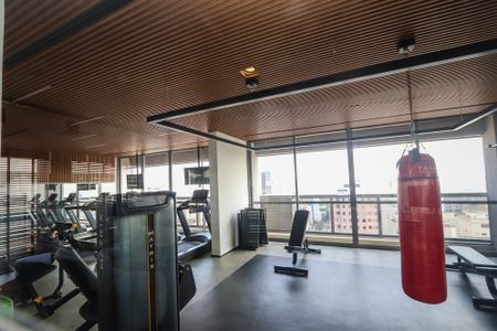 Studio para alugar com 39m², 1 quarto e 1 vaga Studio para alugar com 39m², 1 quarto e 1 vagaÁrea comum - Academia