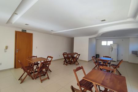 Apartamento à venda com 63m², 2 quartos e 1 vagaÁrea comum - Salão de festas