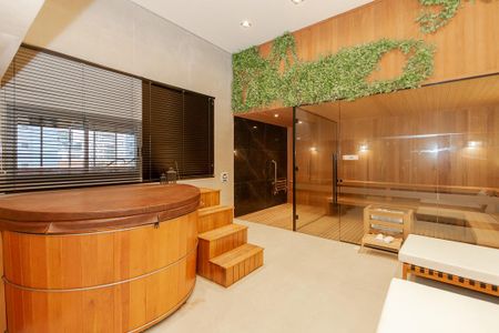 Studio à venda com 32m², 1 quarto e 1 vaga Studio à venda com 32m², 1 quarto e 1 vagaÁrea comum - Sauna