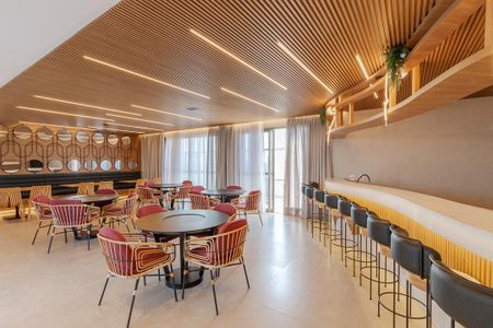 Studio à venda com 32m², 1 quarto e 1 vaga Studio à venda com 32m², 1 quarto e 1 vagaÁrea comum - Bar