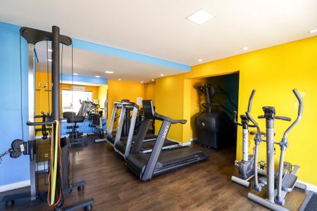 Apartamento à venda com 127m², 3 quartos e 3 vagas Apartamento à venda com 127m², 3 quartos e 3 vagasAcademia