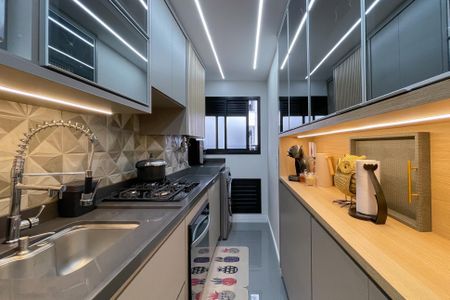 Apartamento à venda com 60m², 2 quartos e 2 vagas Apartamento à venda com 60m², 2 quartos e 2 vagasCozinha